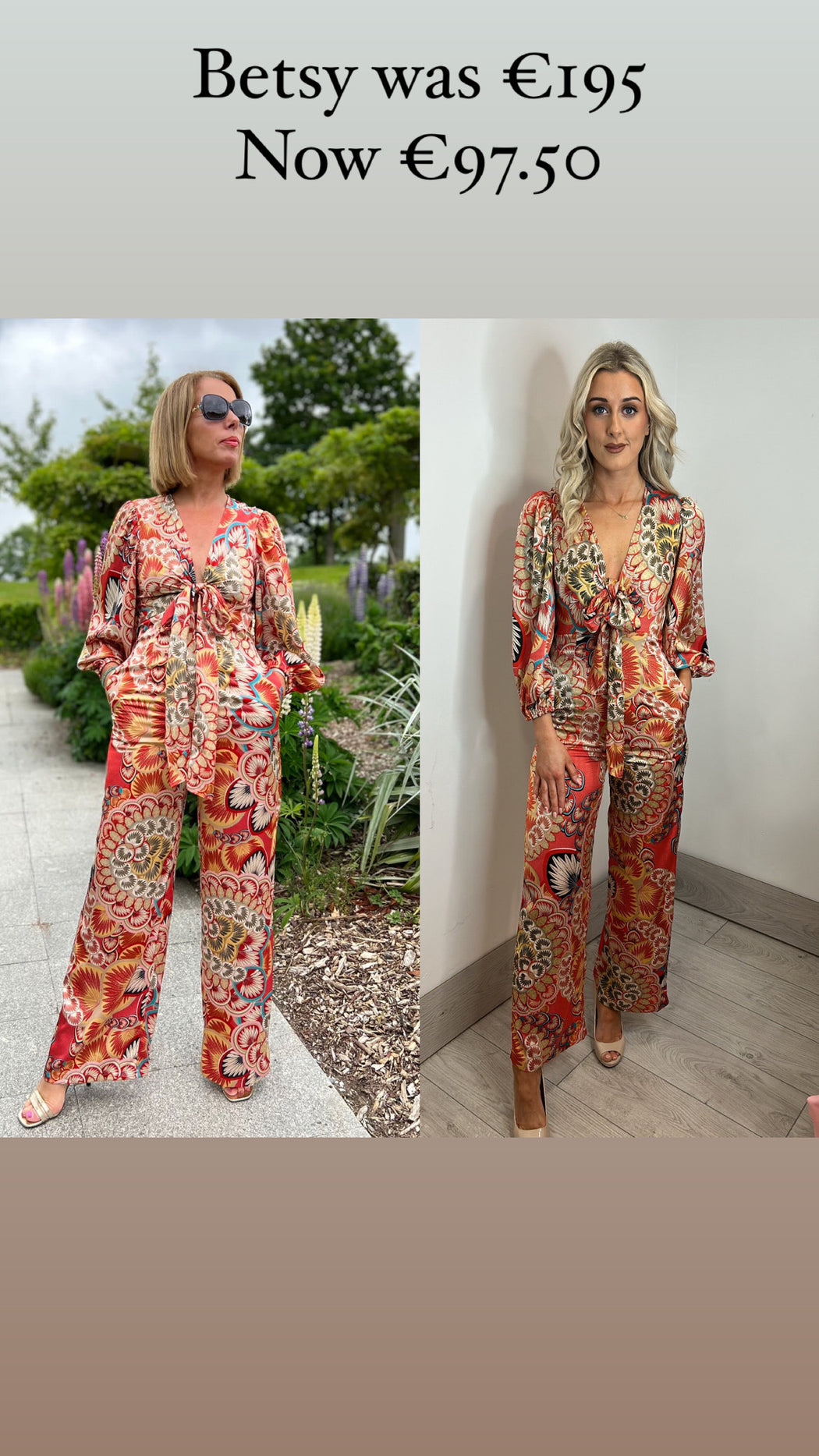 Betsy traffic jumpsuit