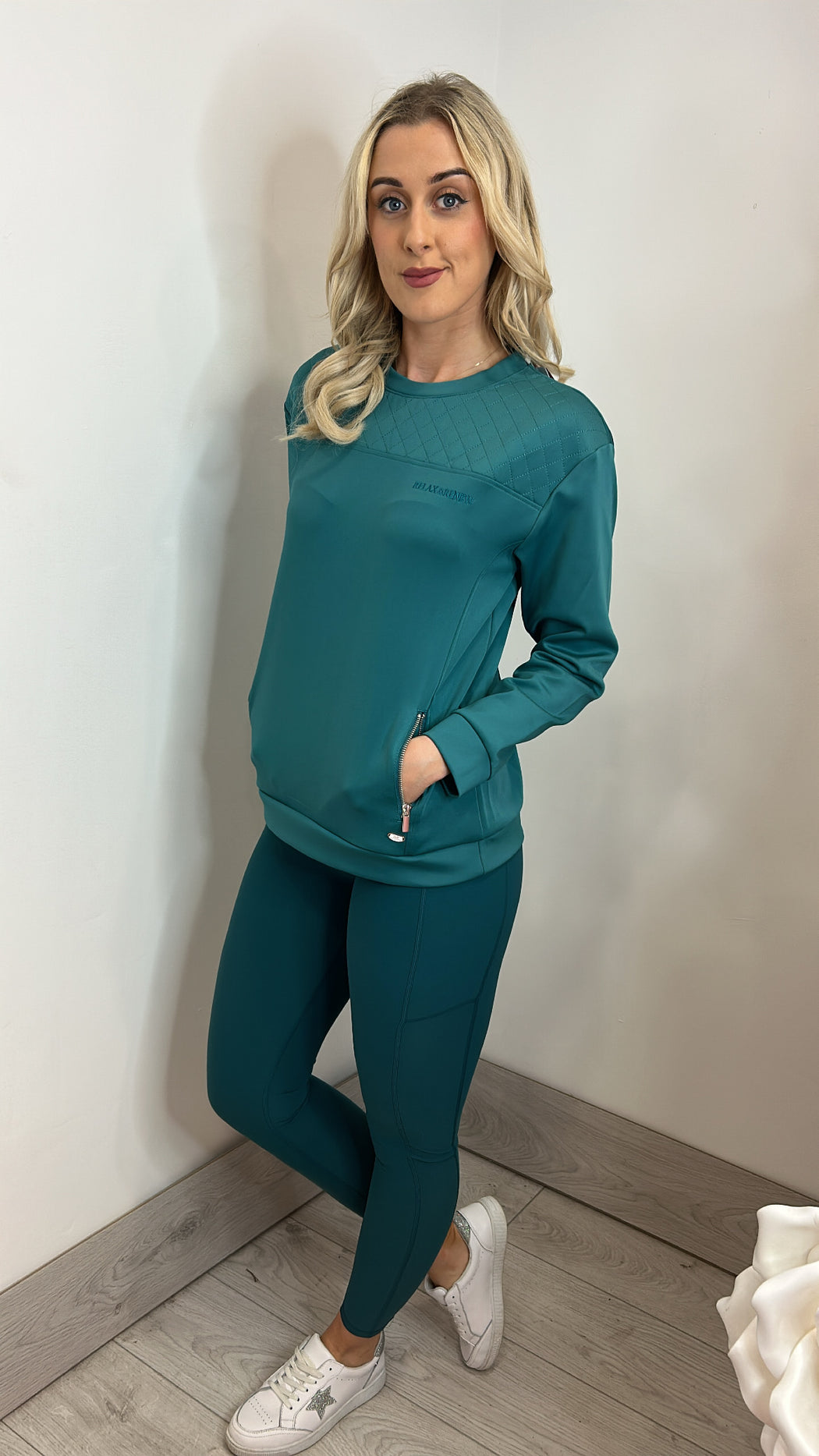 Green rr Ramona leggings