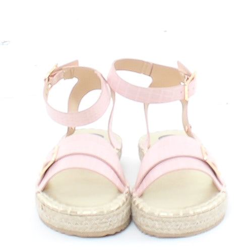 Pink camelia sandle
