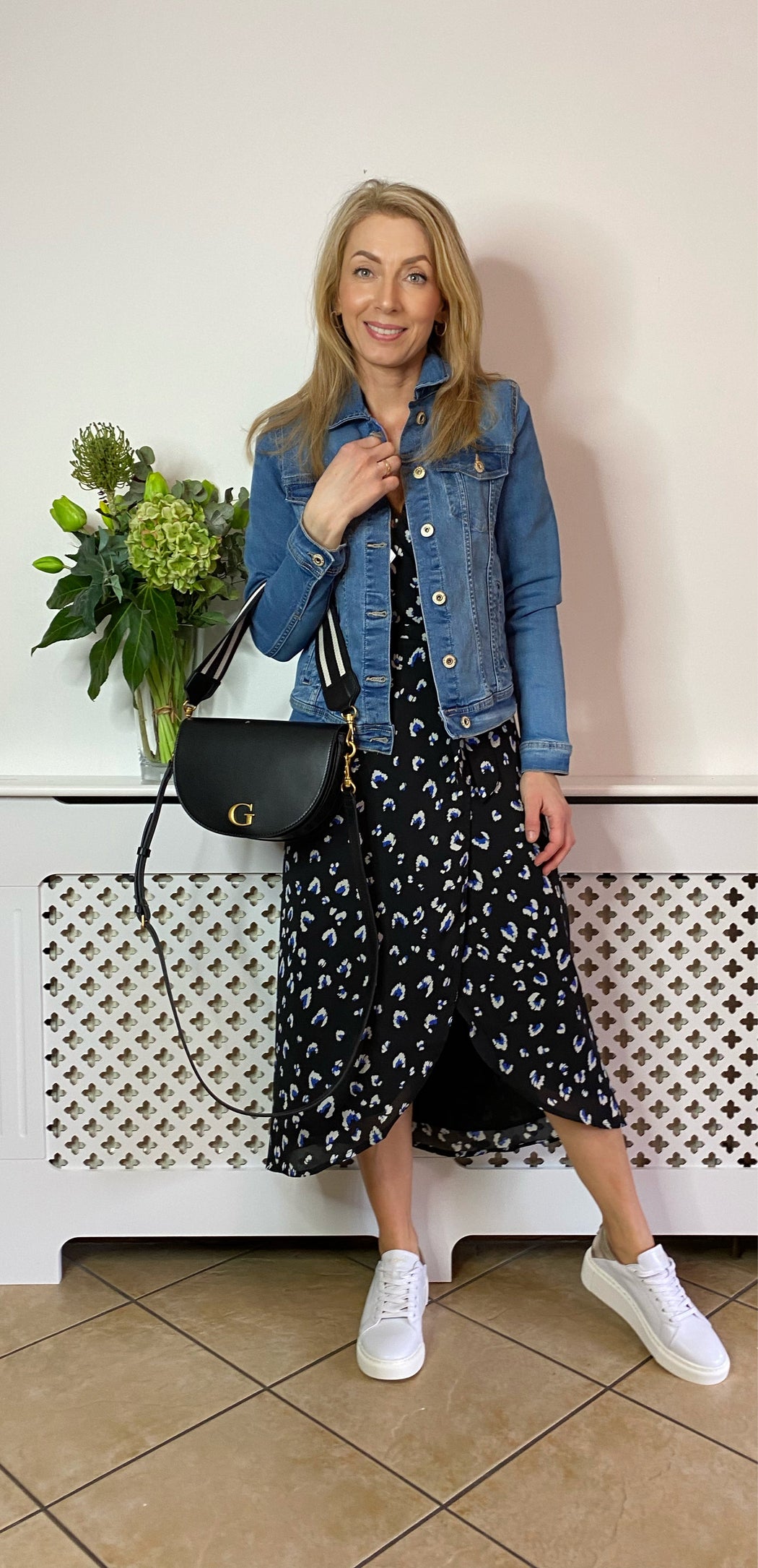 Trudy blue denim jacket