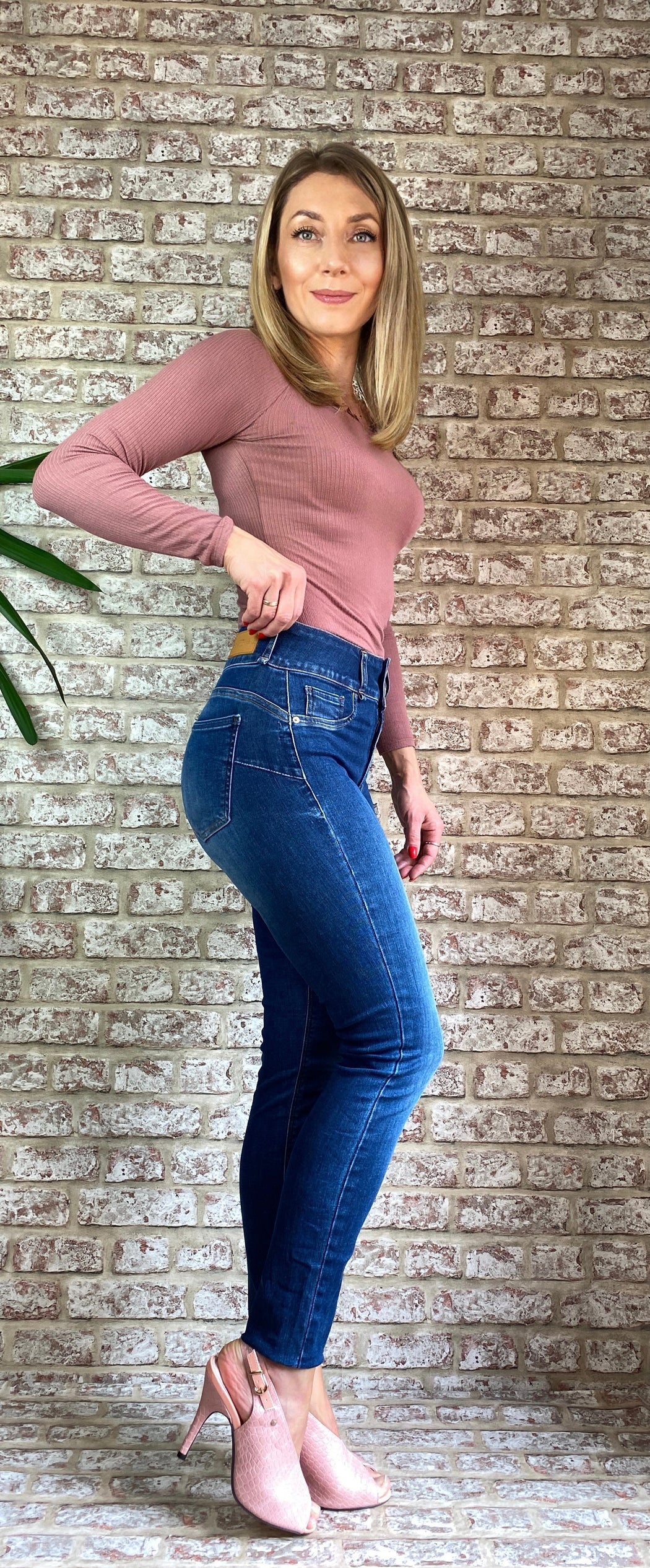 One size blue denim double comfort 10022622