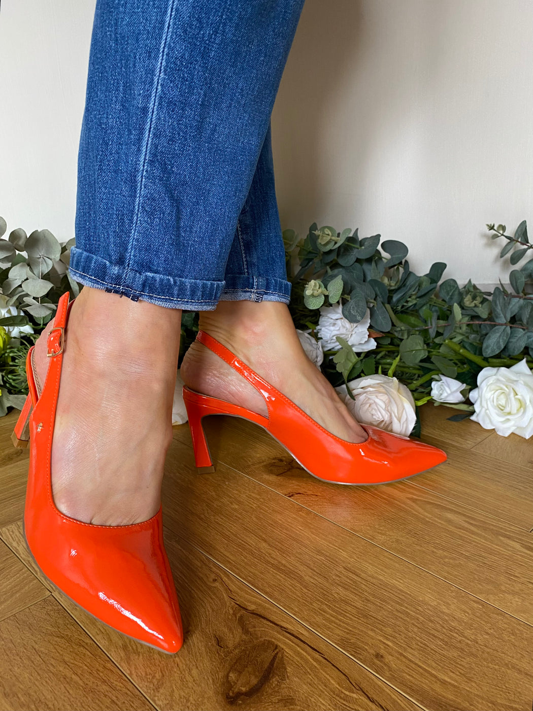 Mango Inverness heels