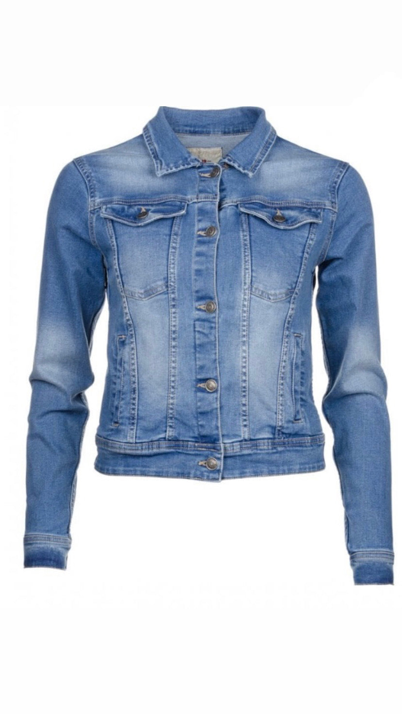 Trudy blue denim jacket