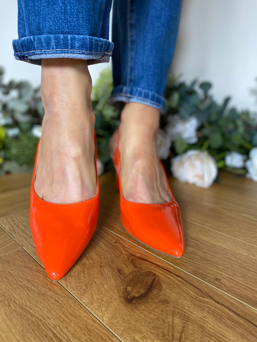 Mango Inverness heels