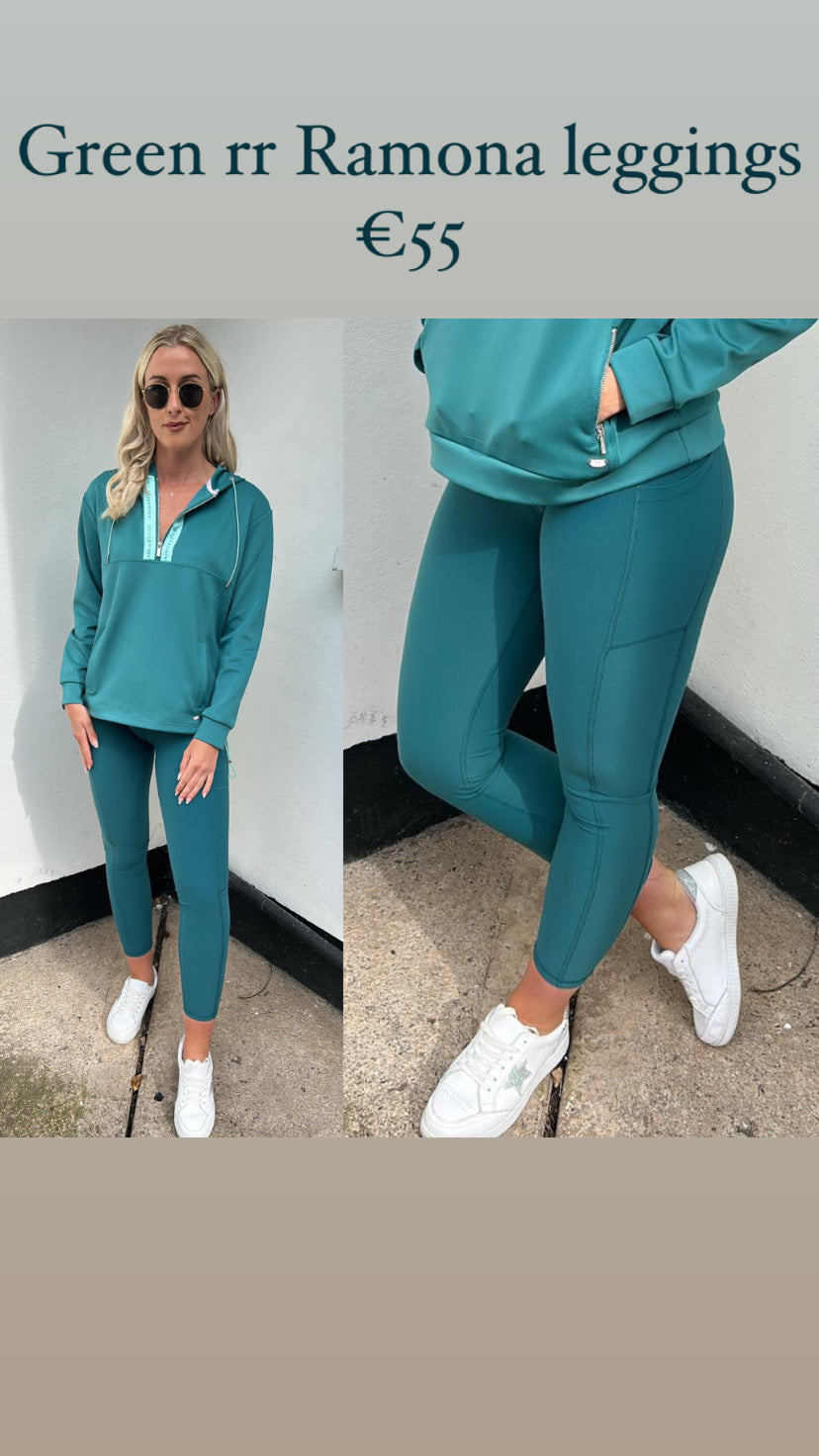 Green rr Ramona leggings