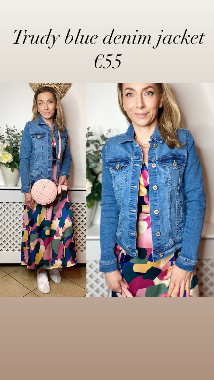 Trudy blue denim jacket