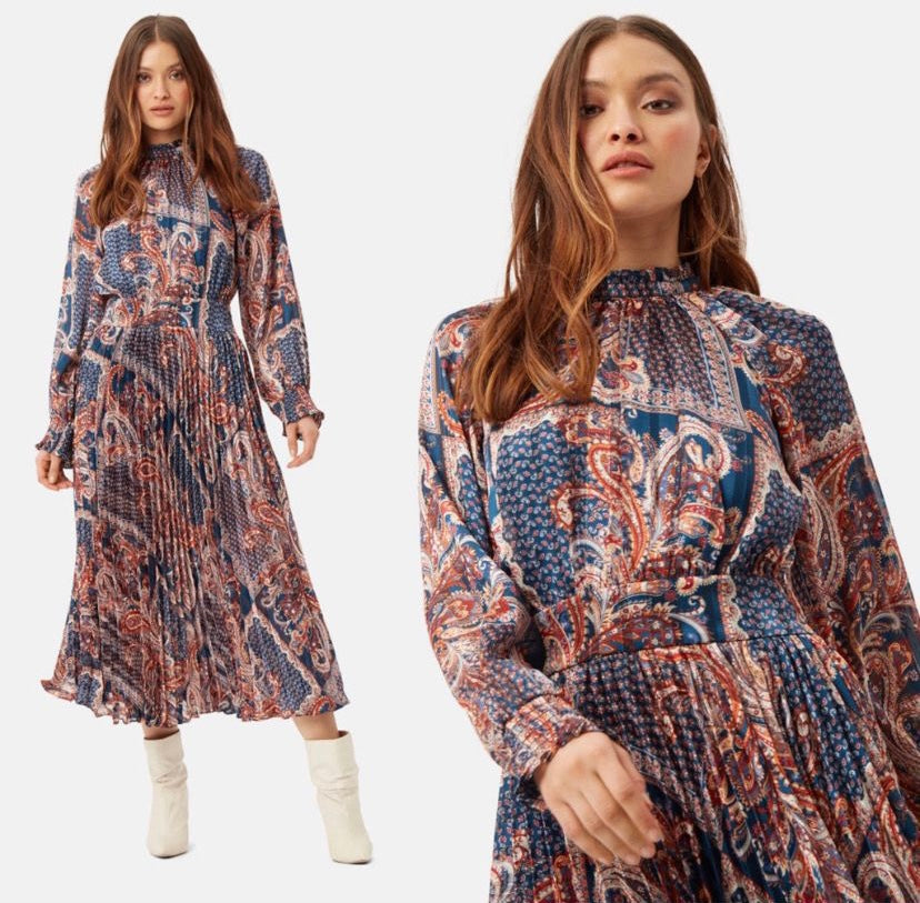 Whisper teal print traffic midi