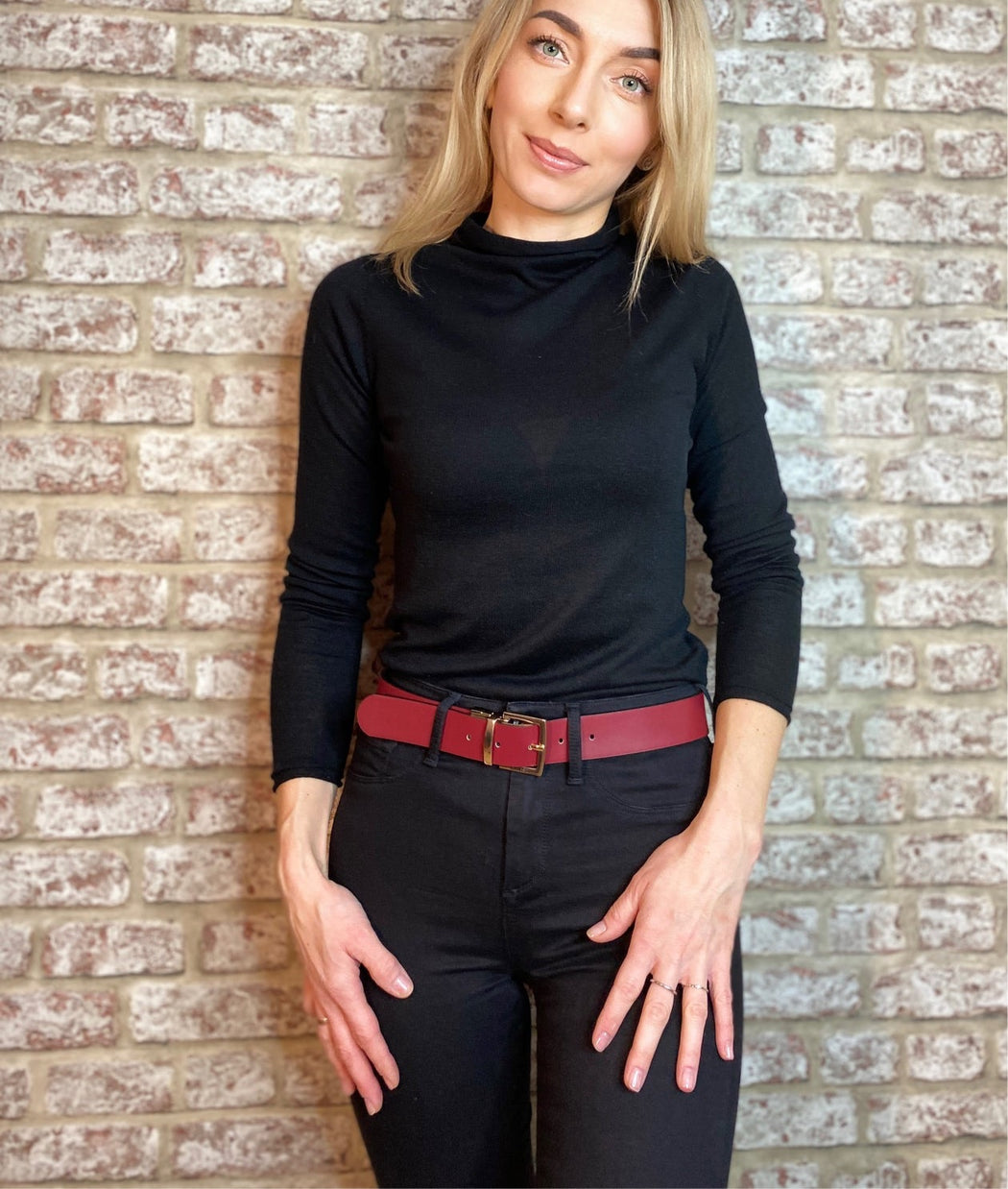 BW7569VIN35 Camy reversible guess logo belt
