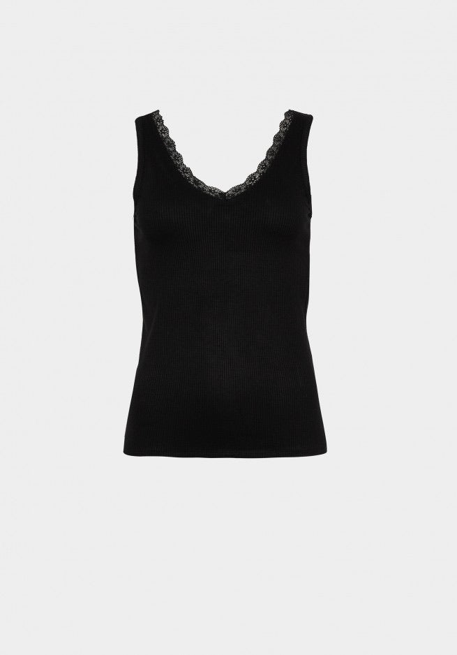 Vigo black tank top