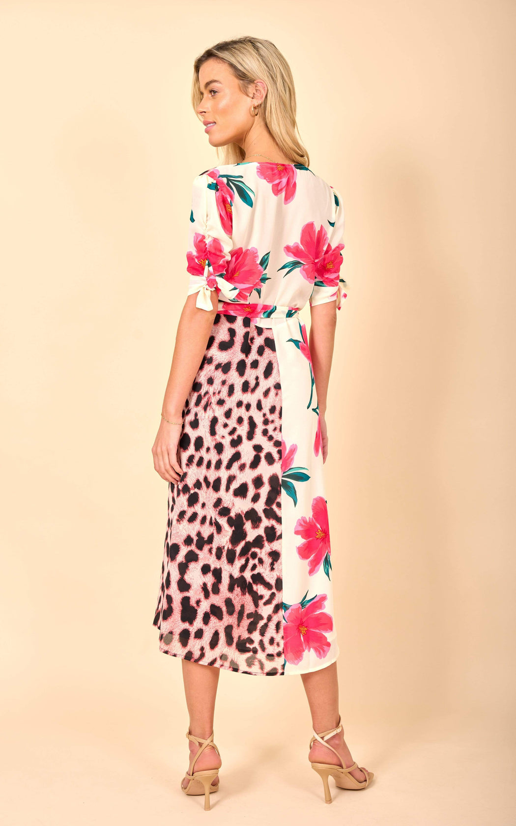 OLIVERA DANCING LEOPARD  IN CREAM BASE TULIP MIX