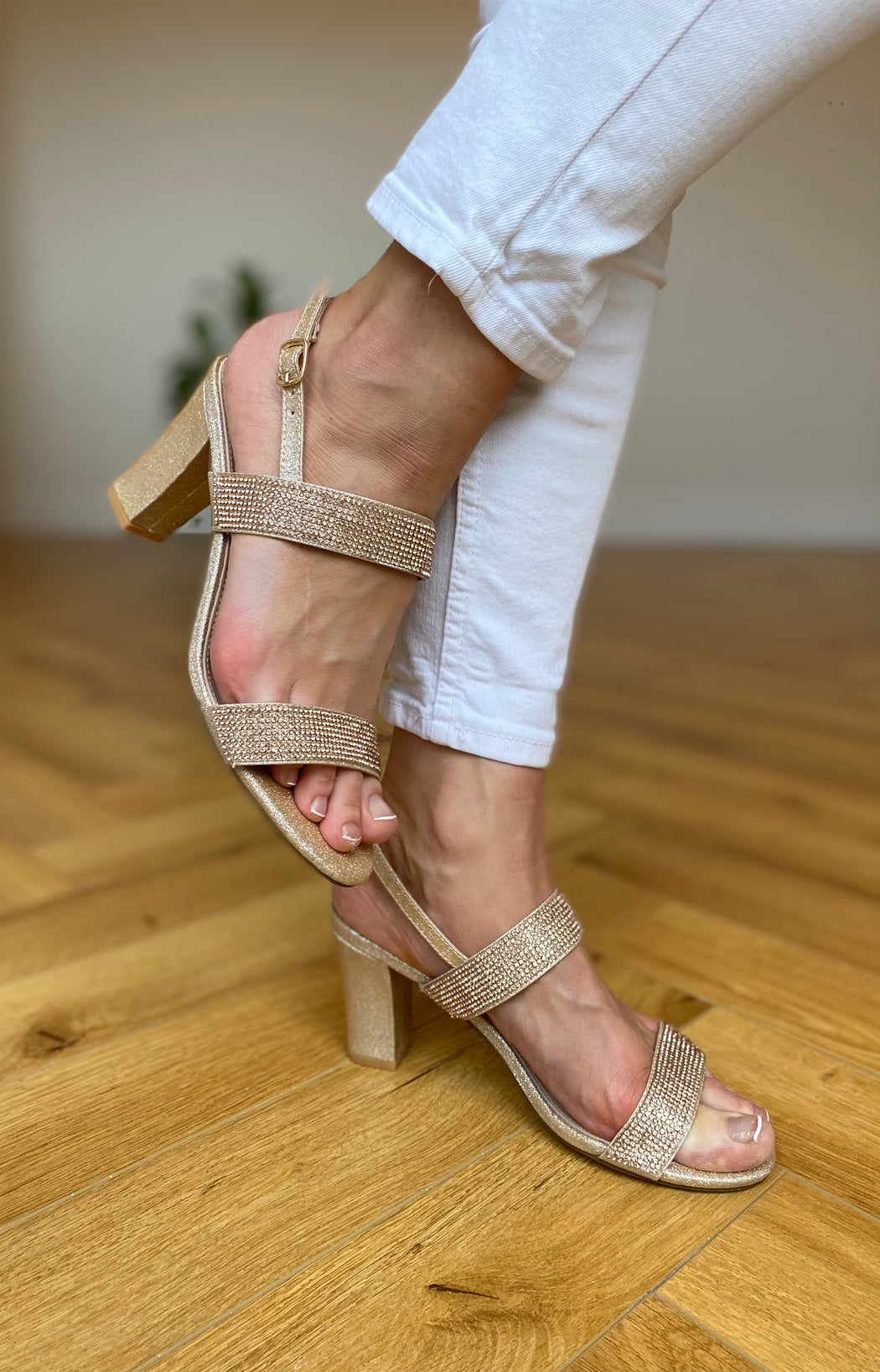 Rose gem millhouse heels