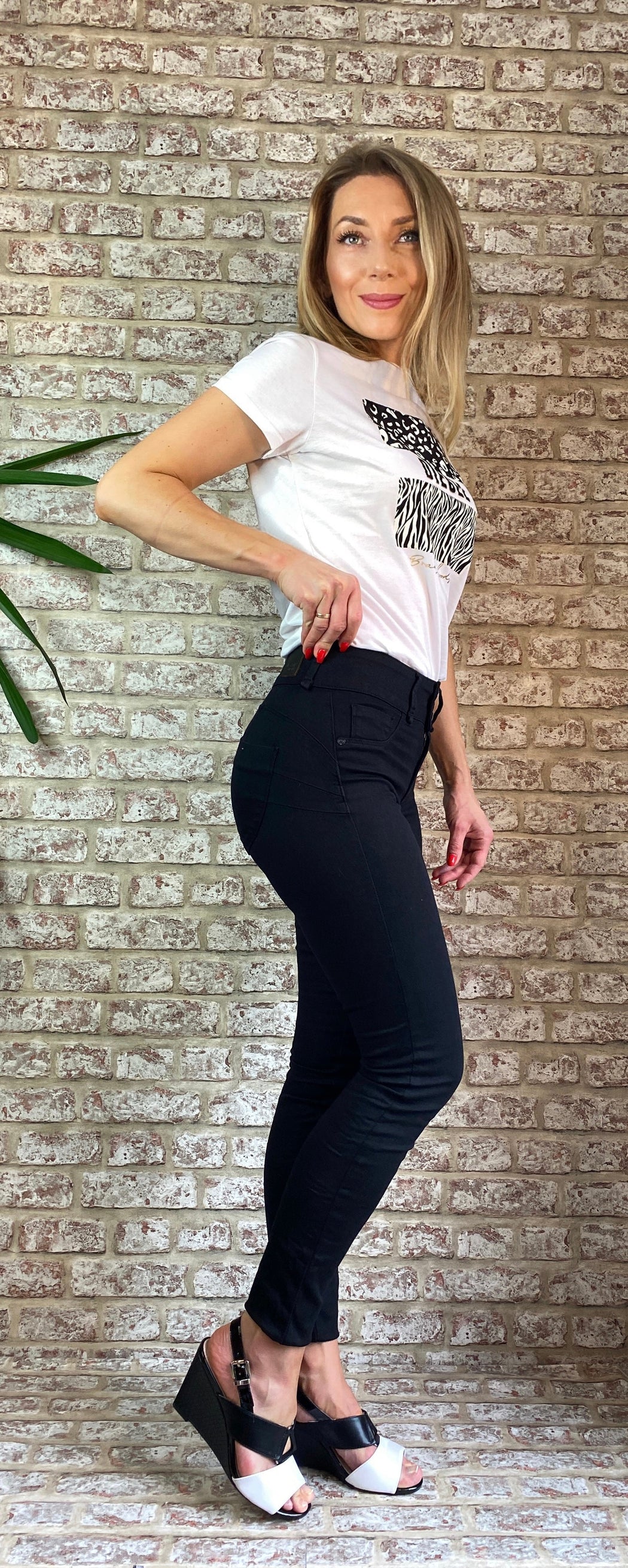 One size double up black 10007885