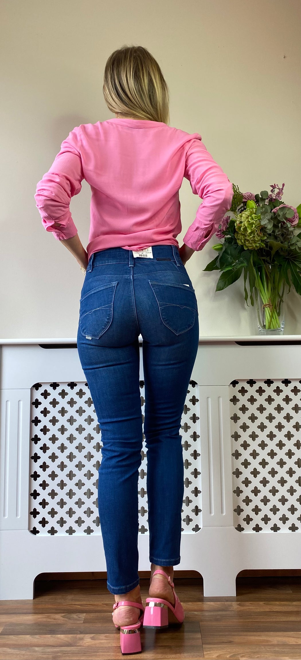 125980 SALSA SALE CROPPED SKINNY PUSH IN SECRET JEANS