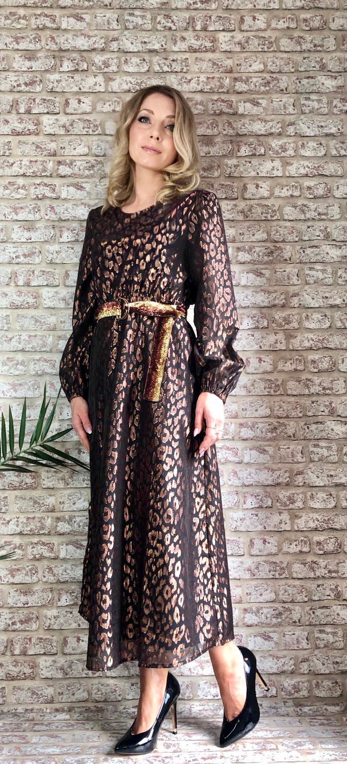 Luxe Metallic dress
