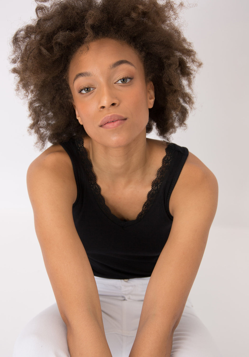 Vigo black tank top
