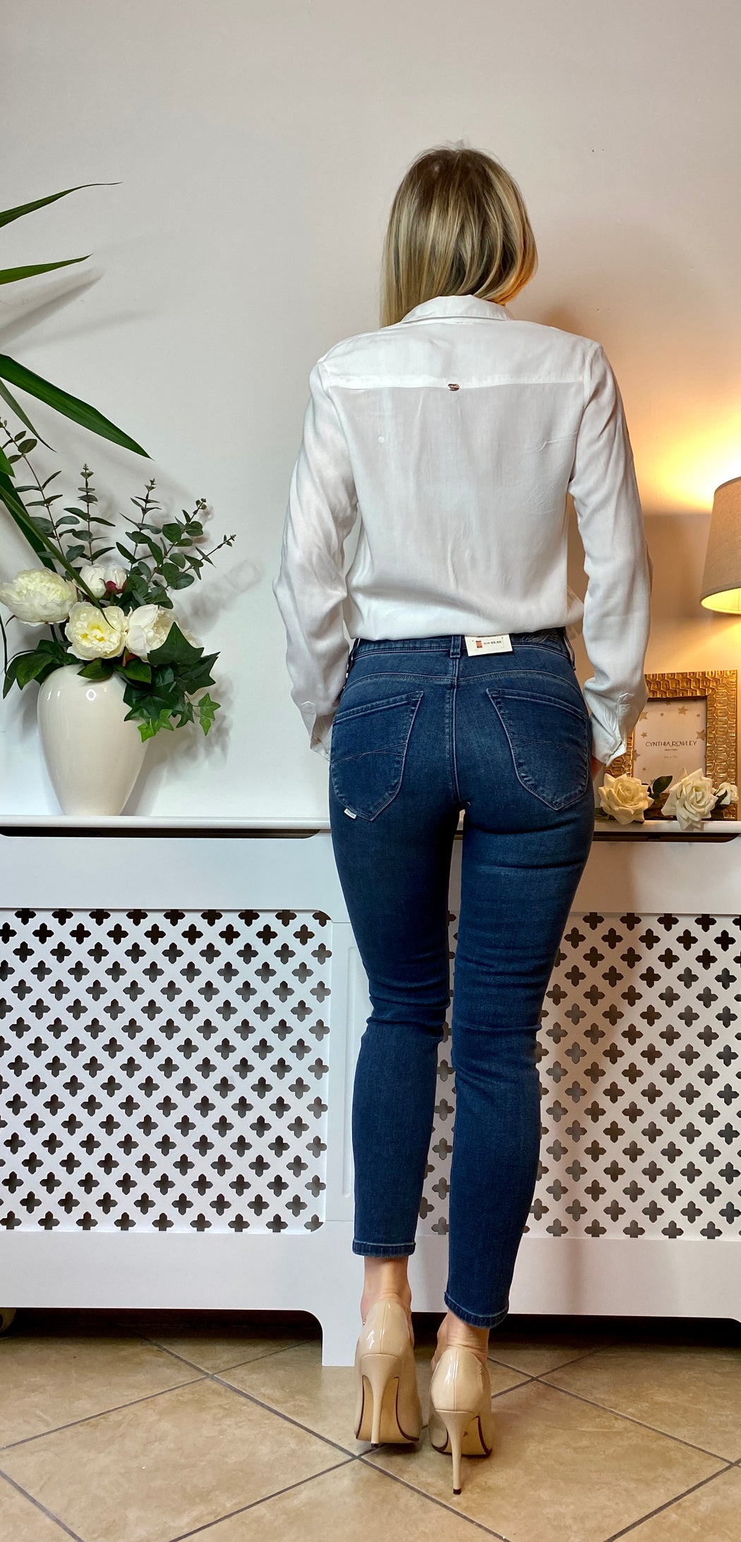 126056 SALSA SALE CROPPED SKINNY PUSH IN SECRET JEANS