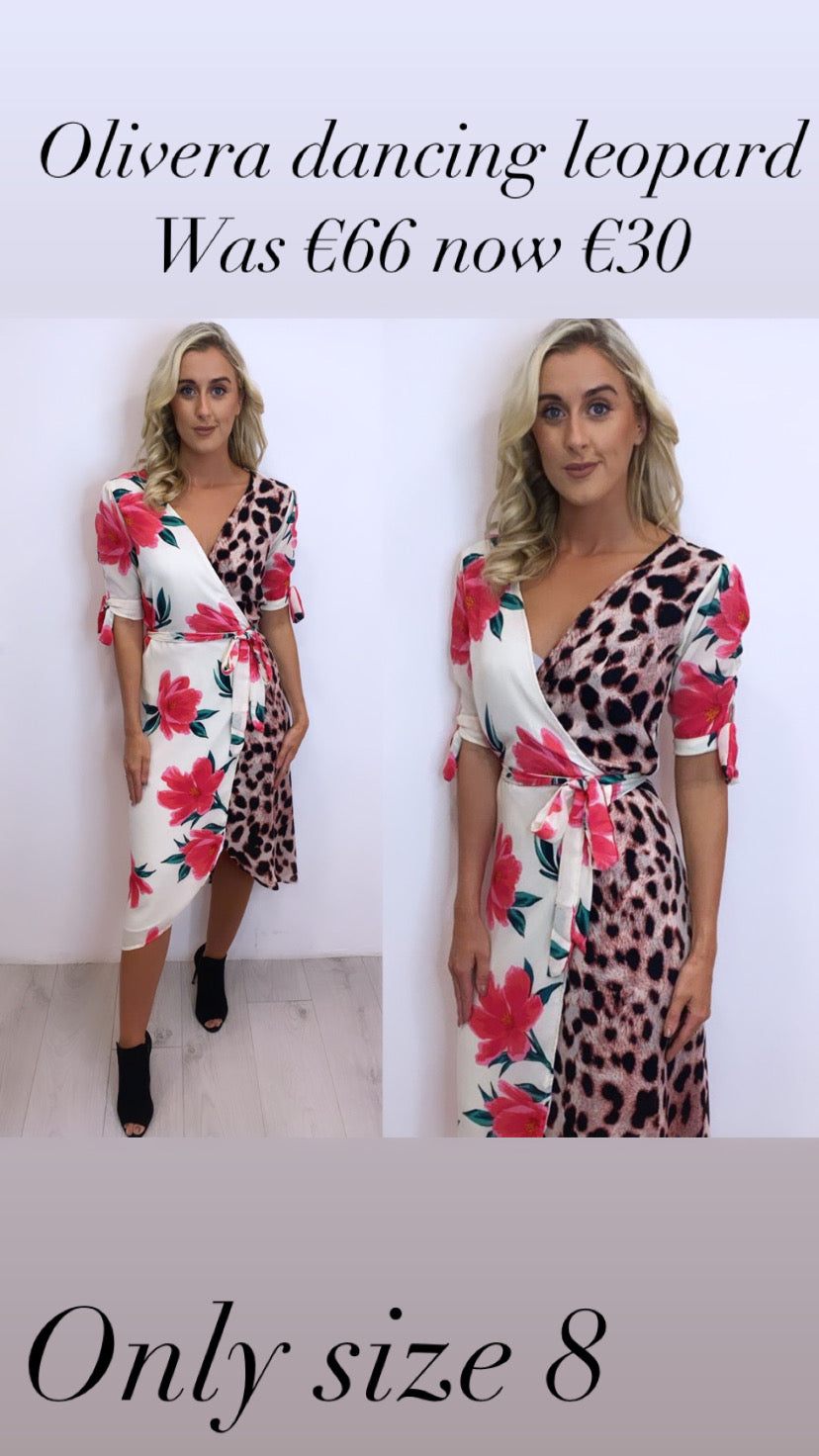 OLIVERA DANCING LEOPARD  IN CREAM BASE TULIP MIX