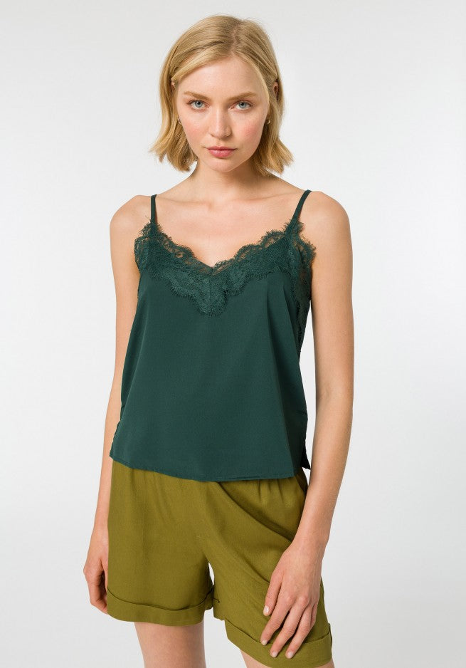Green Goya cami