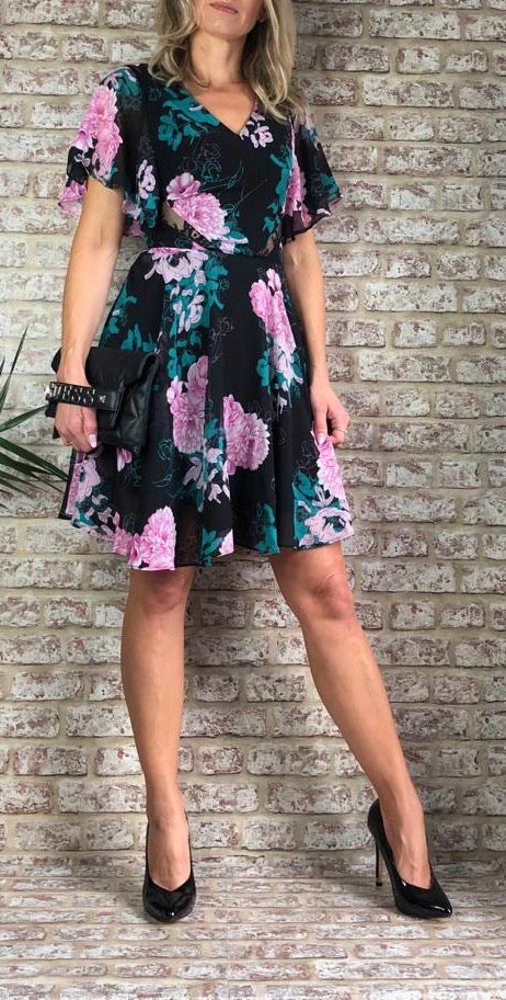 Ella floral dress guess sale