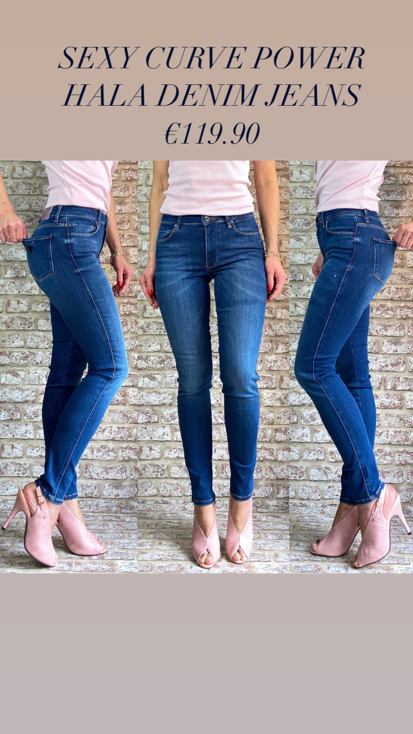 HALA GUESS SALE SEXY CURVE POWER DENIM JEANS