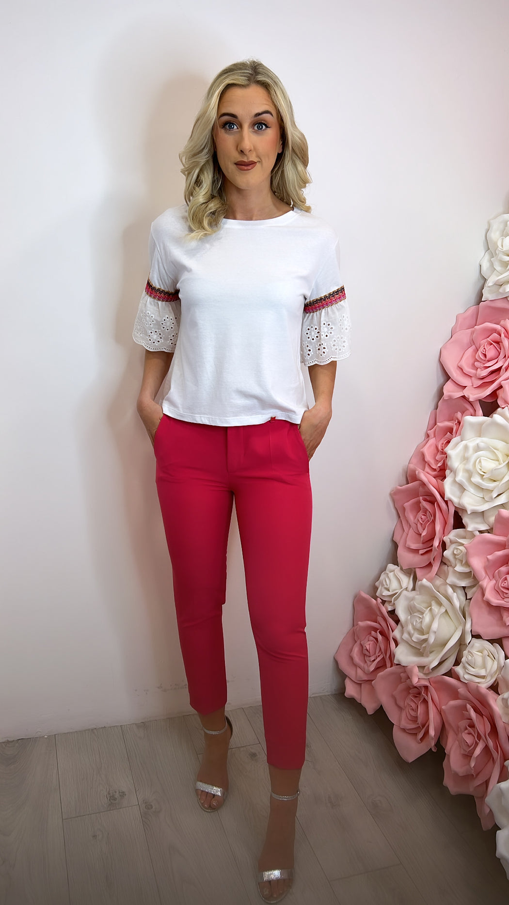 31036 Fuxia sale fly girl trousers