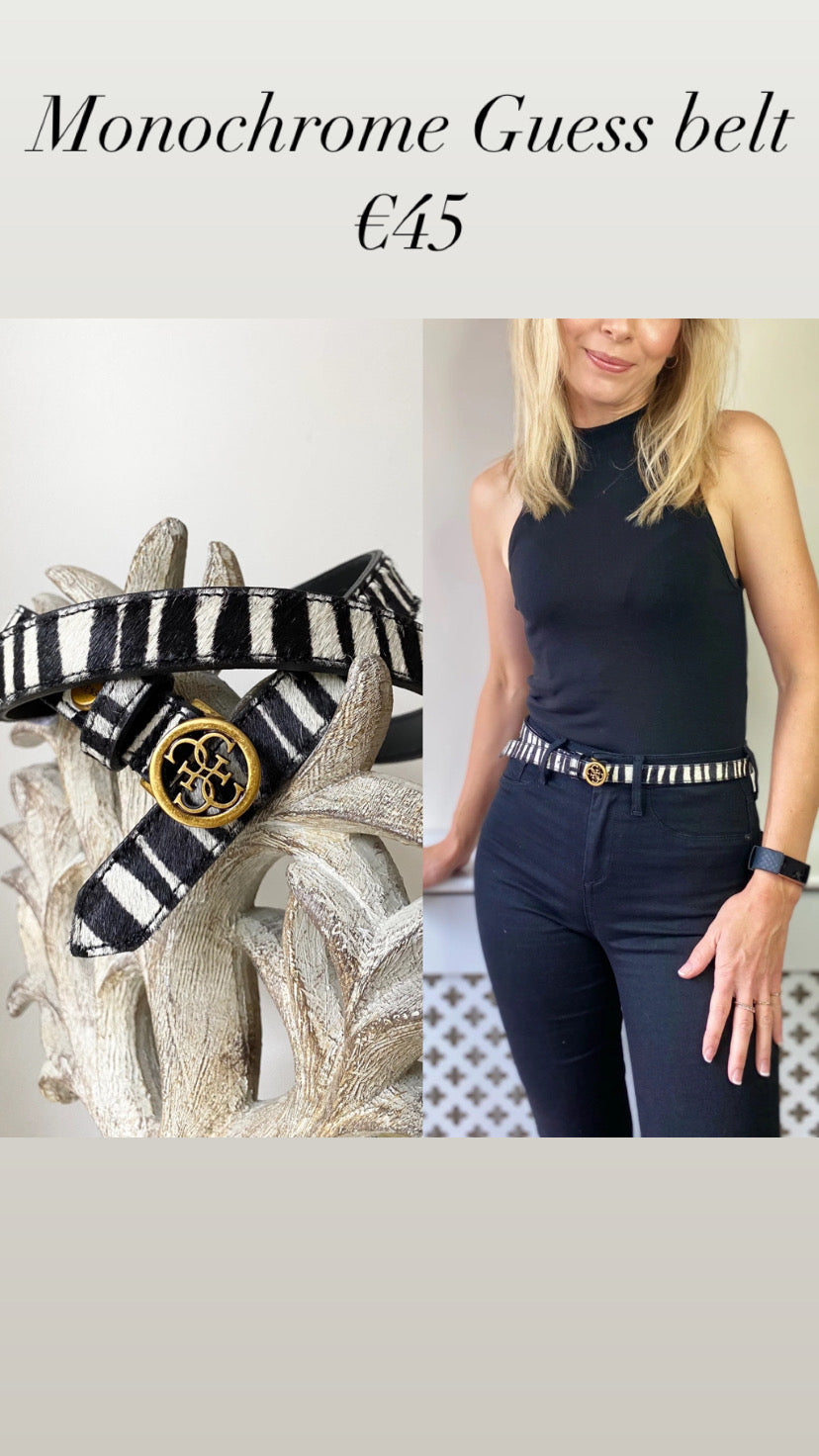 BW7713LEA20 Monochrome Guess belt