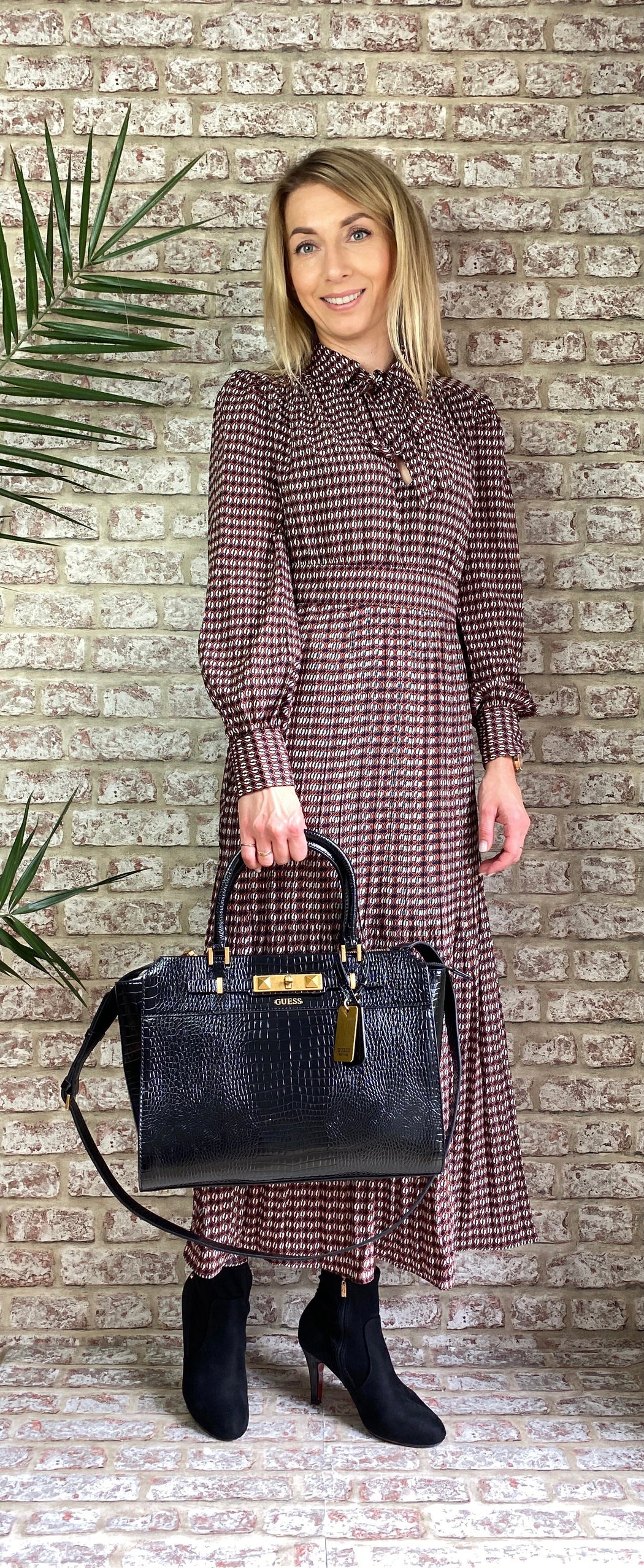 Dalliance traffic navy print dress sale