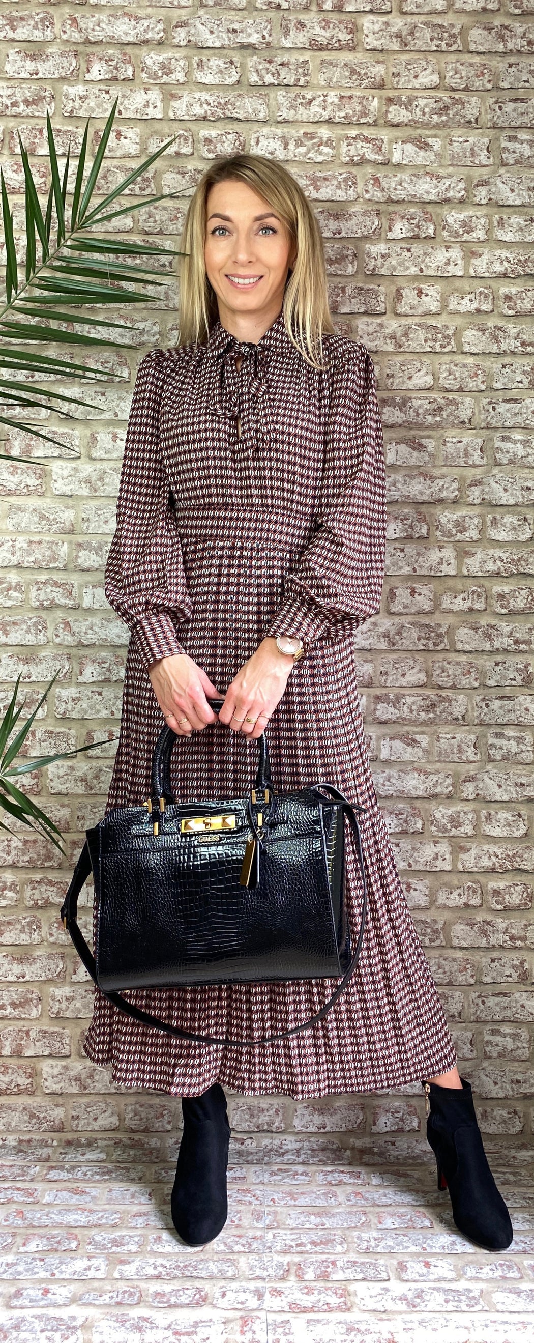 Dalliance traffic navy print dress sale