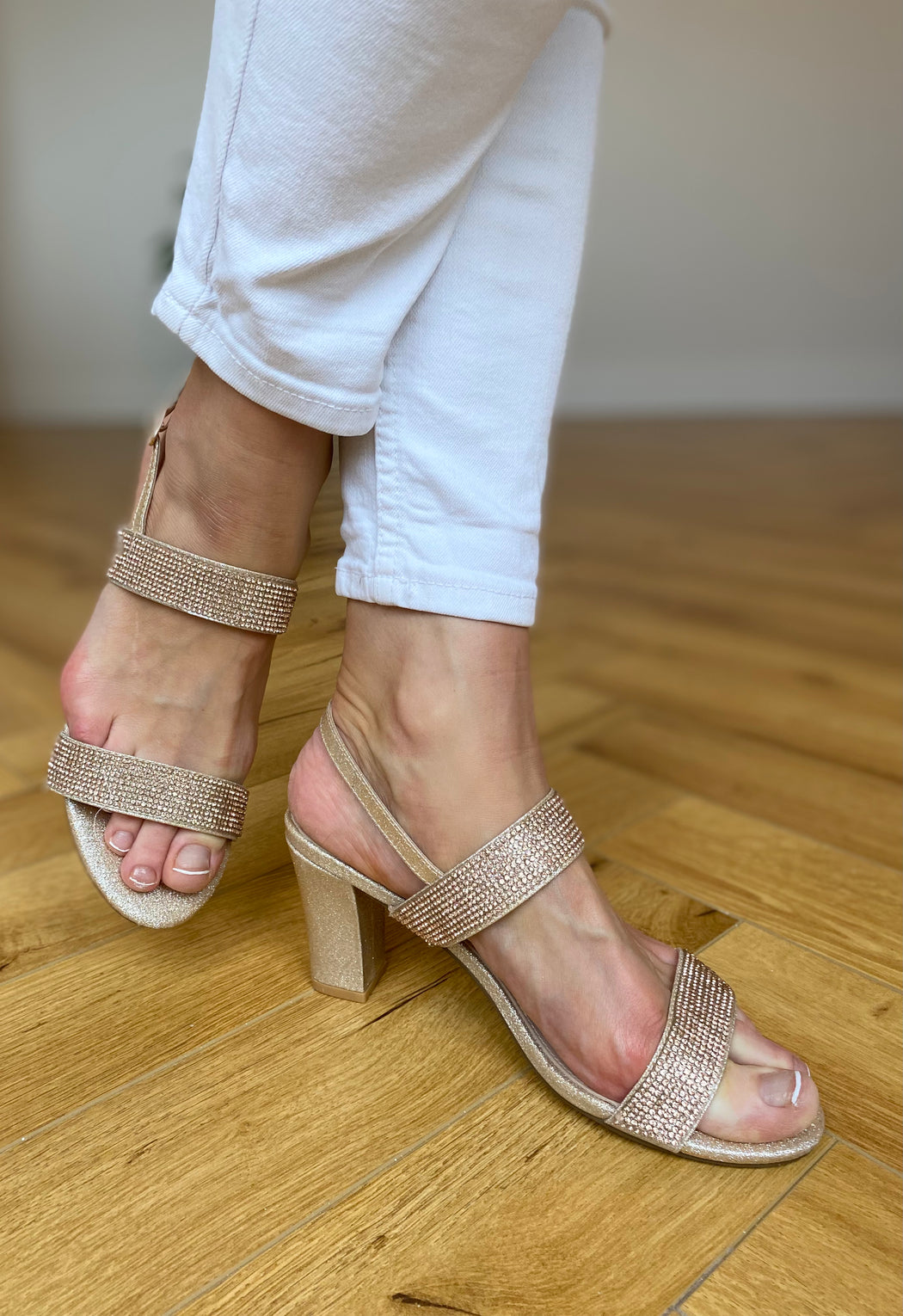 Rose gem millhouse heels