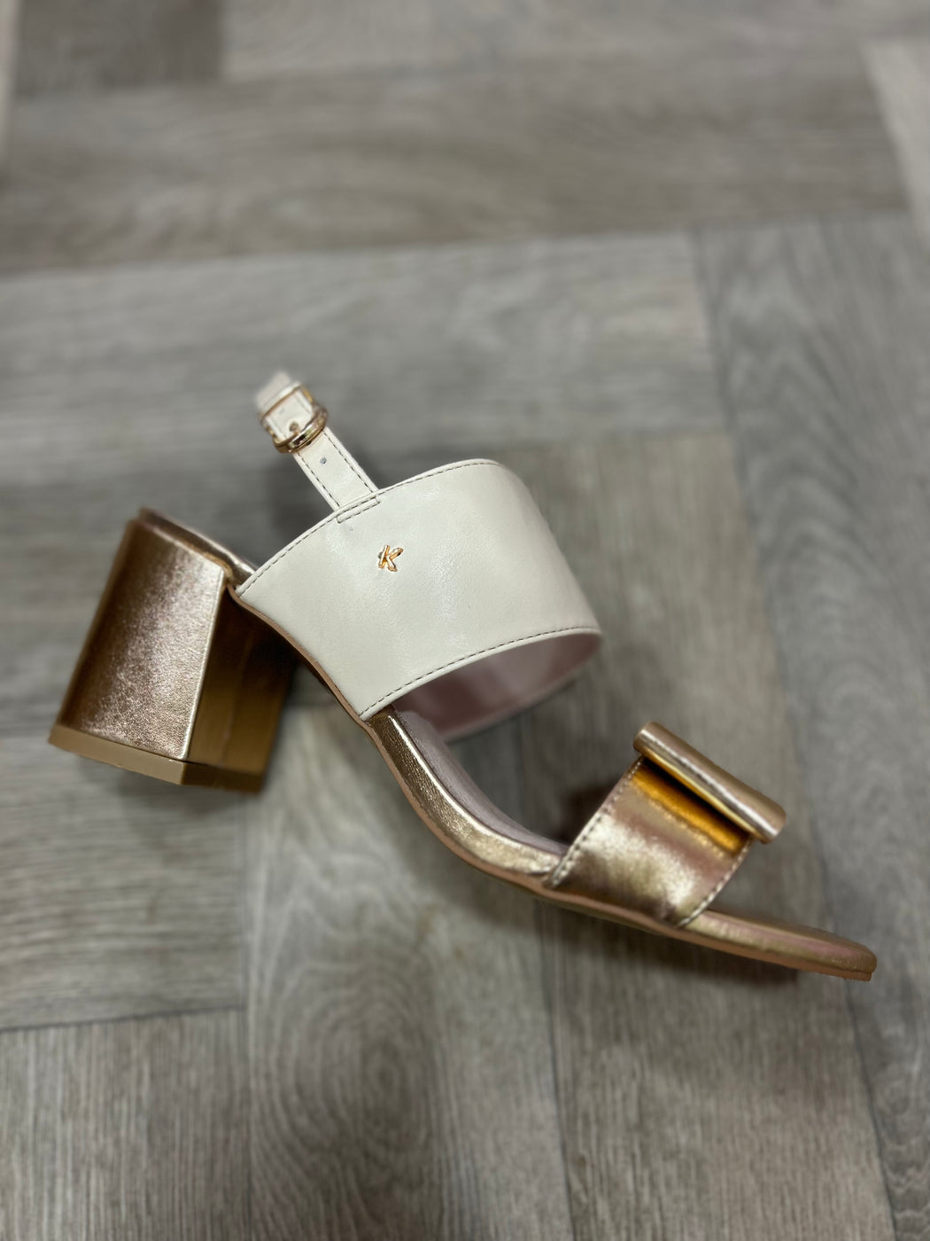 Brecon Golden shore heels