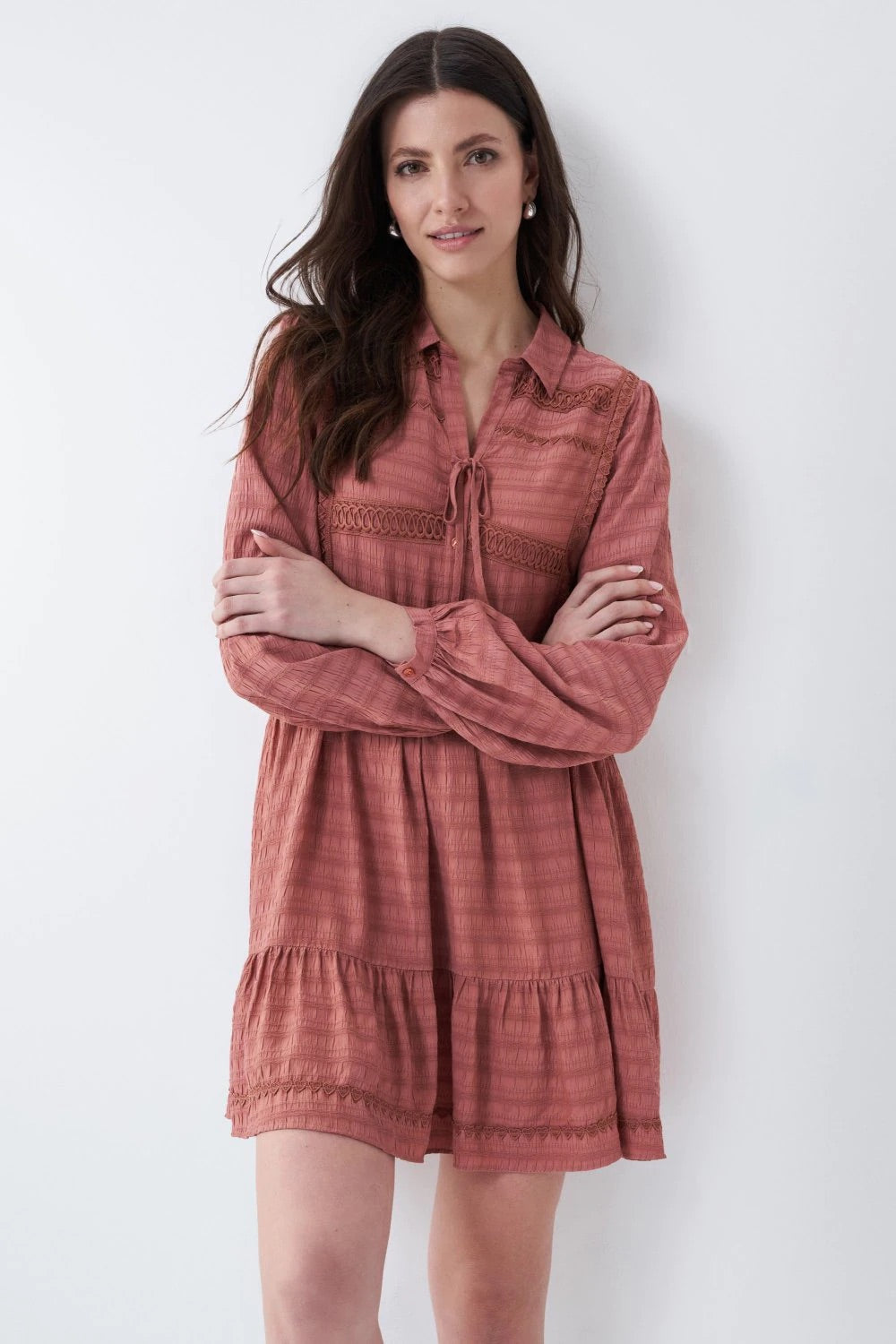 125830 Salsa rust dress sale