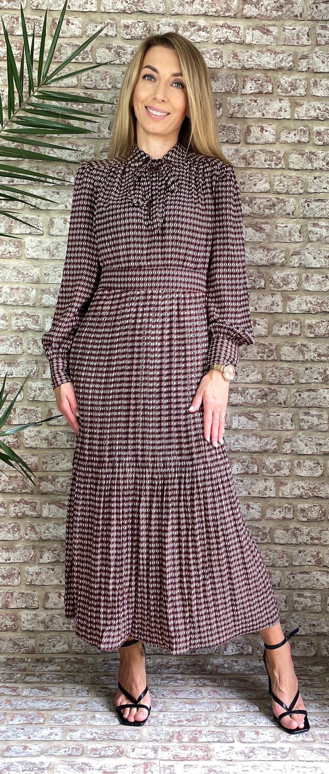 Dalliance traffic navy print dress sale