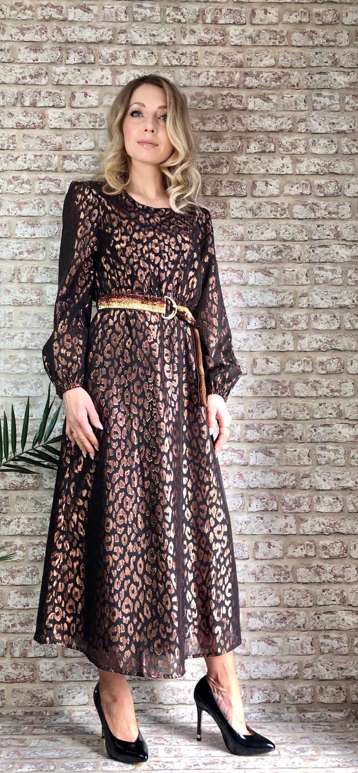 Luxe Metallic dress