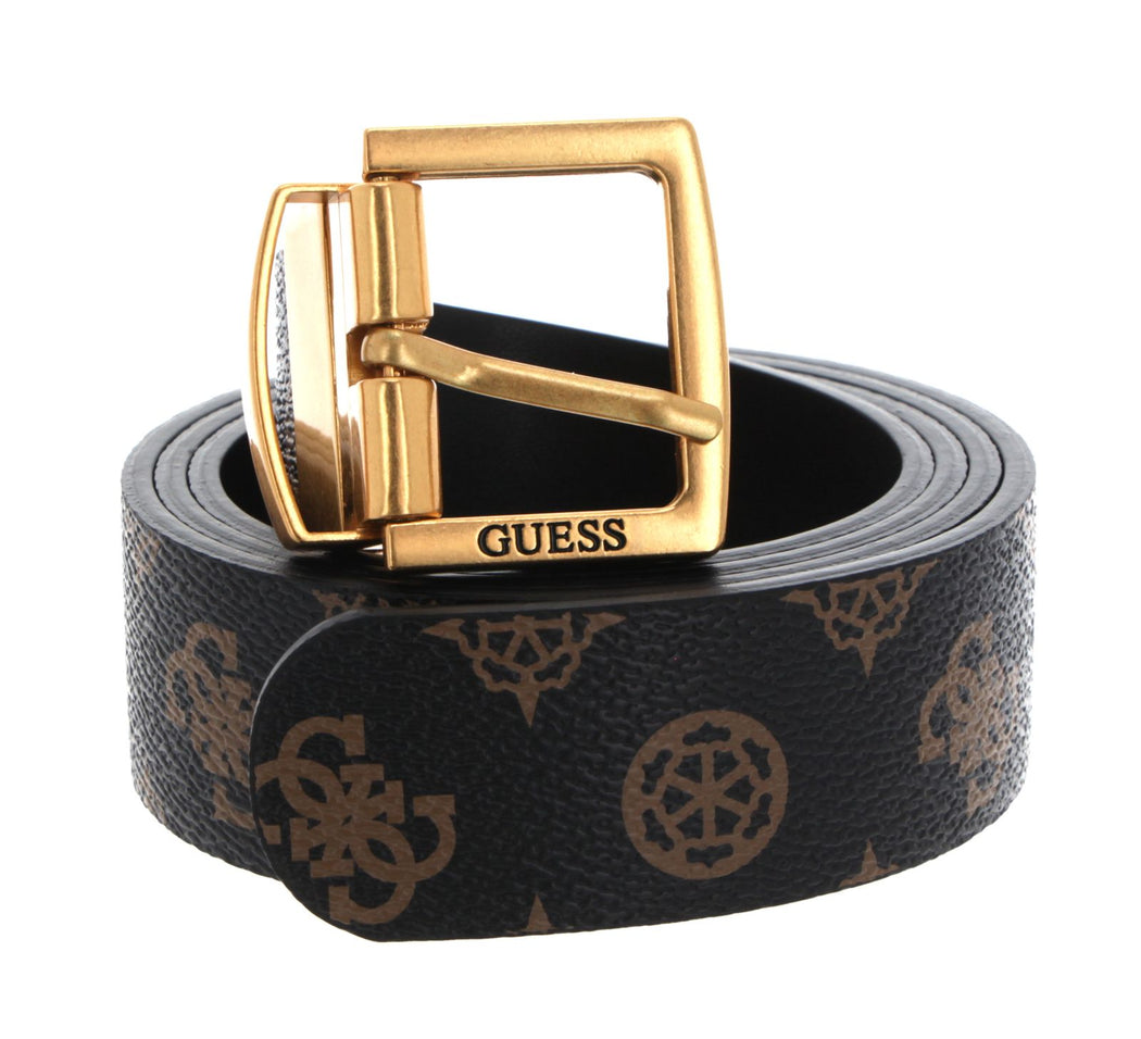 BW7548VIN35 Brown Hensely 4g peony logo belt