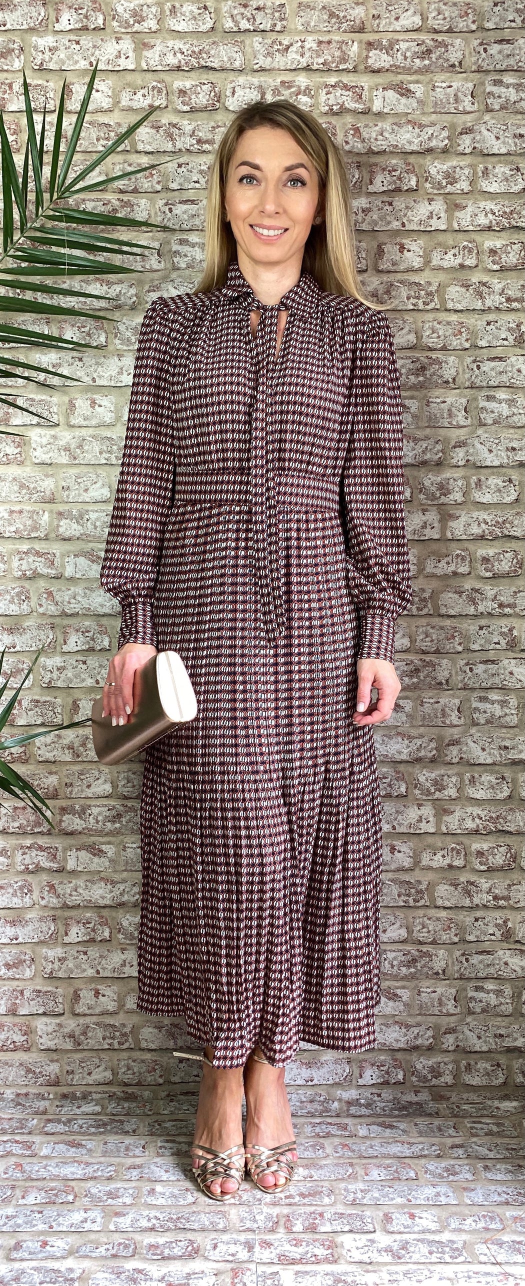 Dalliance traffic navy print dress sale