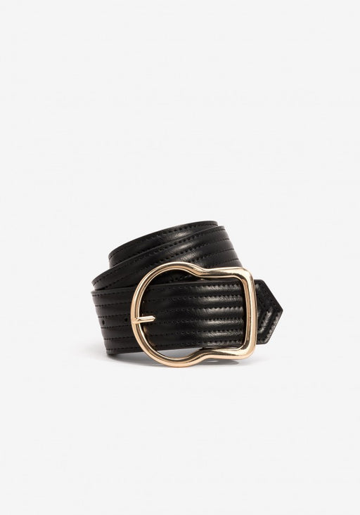 Black luciene belt