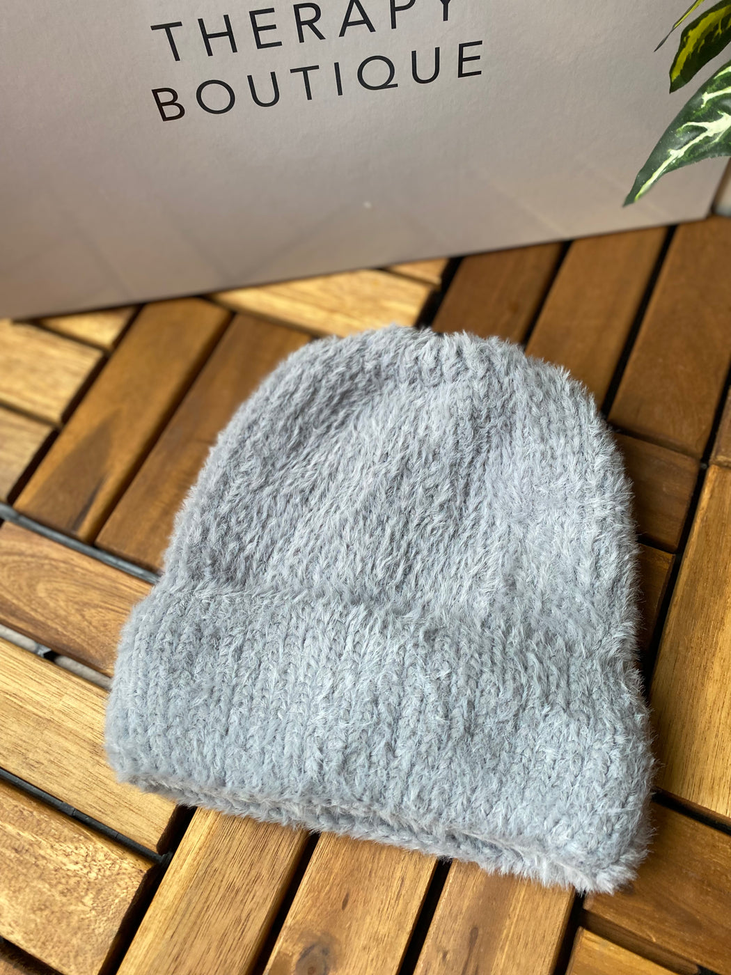 Grey Vicky beanie