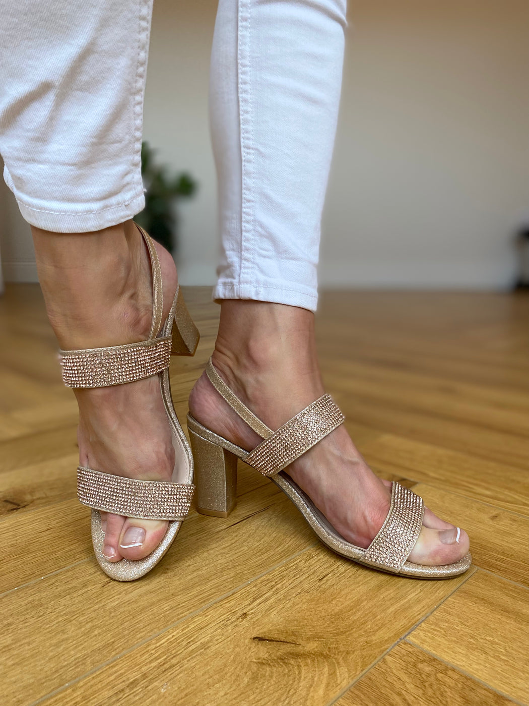 Rose gem millhouse heels