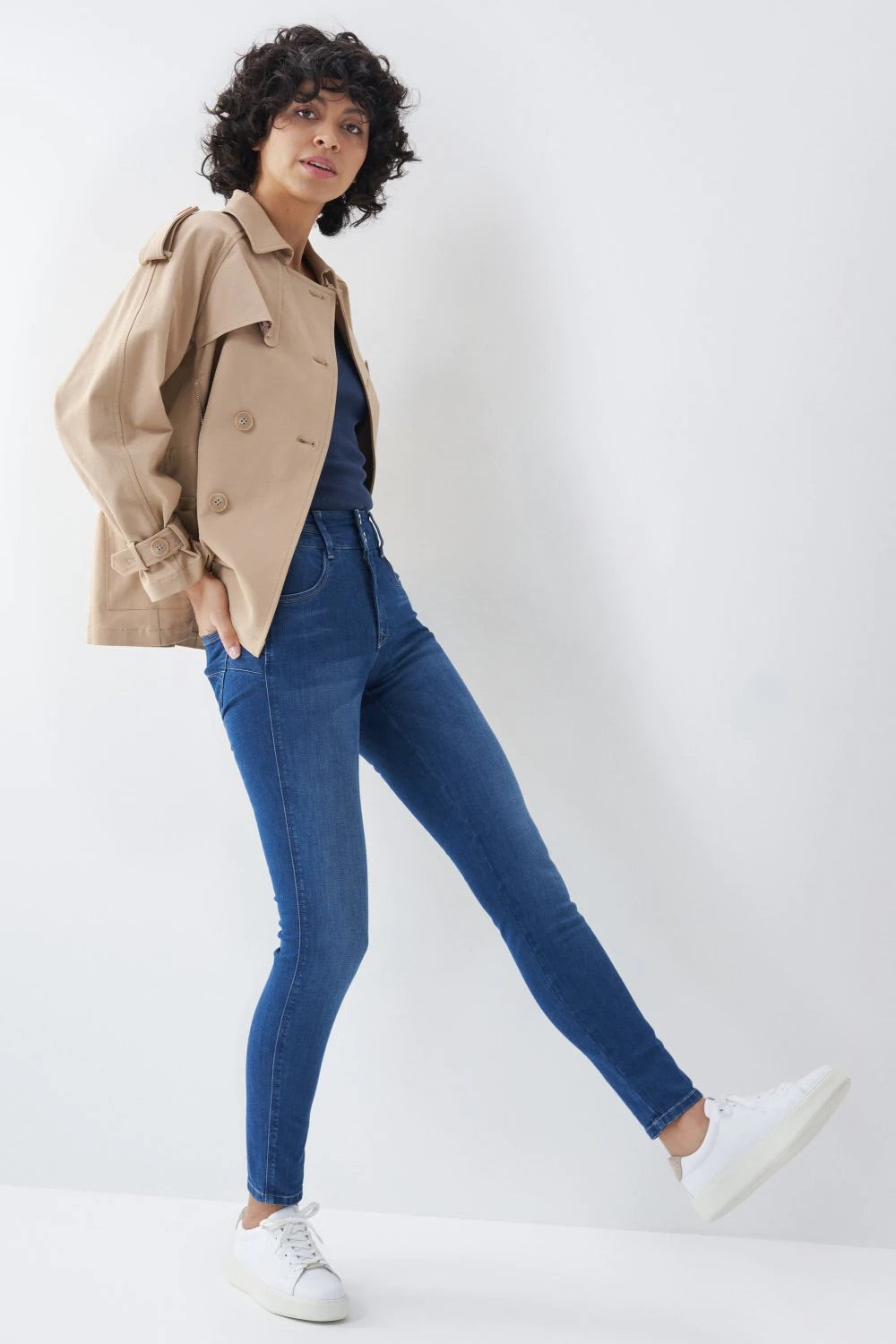 125980 SALSA SALE CROPPED SKINNY PUSH IN SECRET JEANS