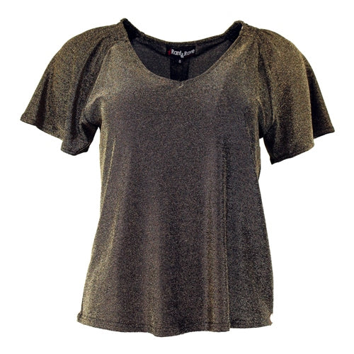 Gold Ava lurex top rr