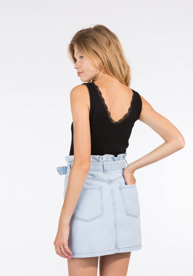 Vigo black tank top