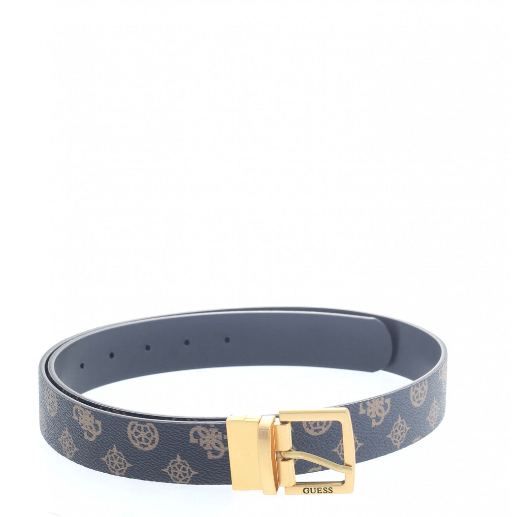 BW7548VIN35 Brown Hensely 4g peony logo belt