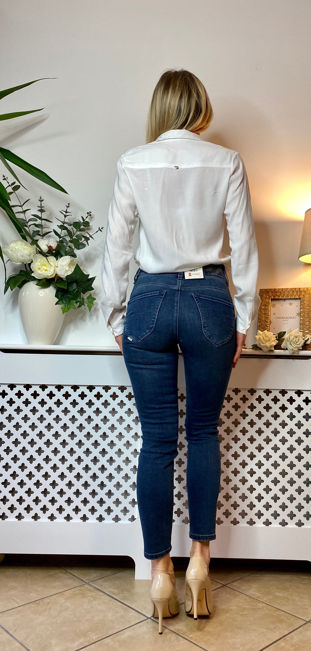 126056 SALSA SALE CROPPED SKINNY PUSH IN SECRET JEANS