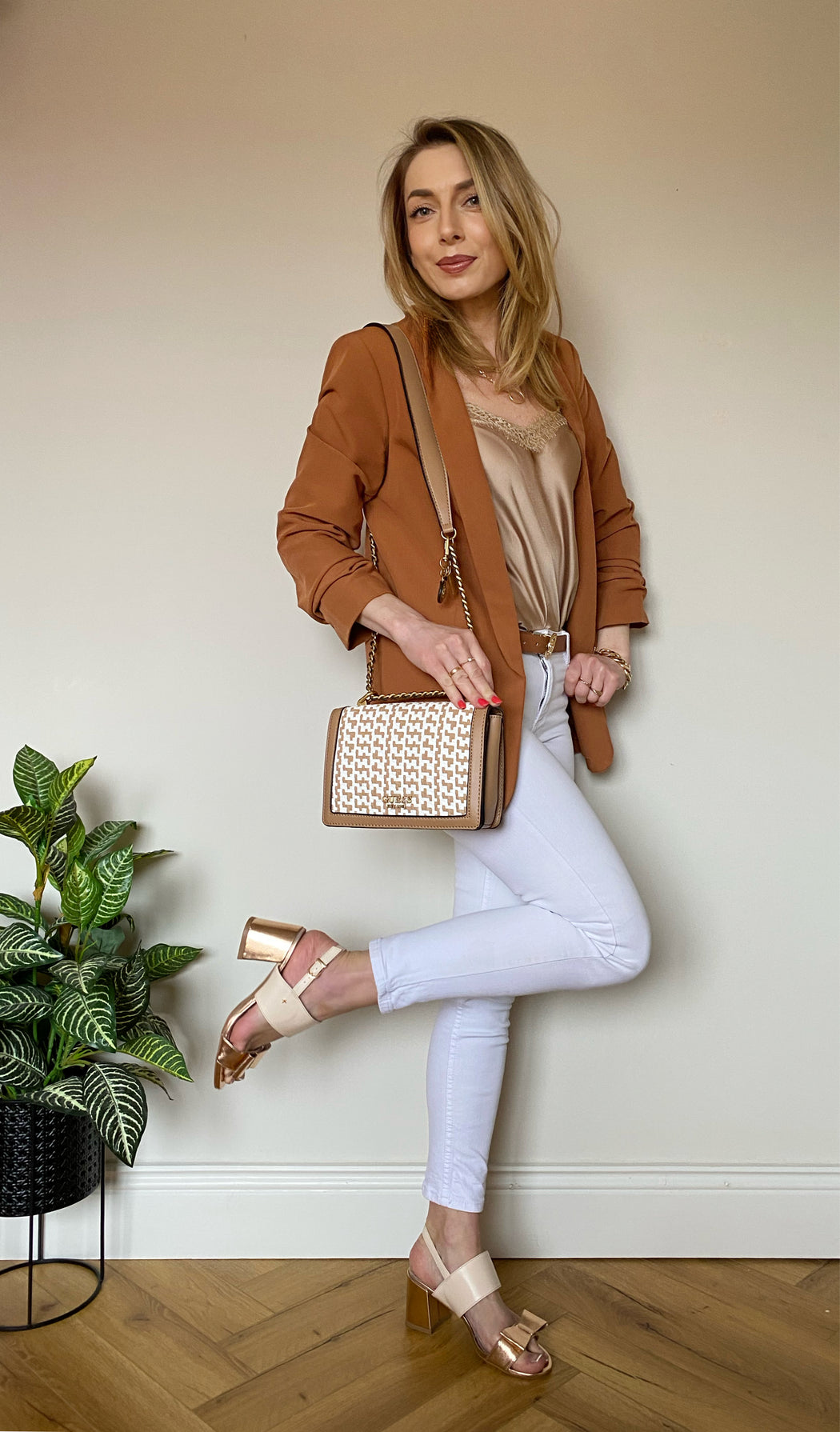 Brecon Golden shore heels