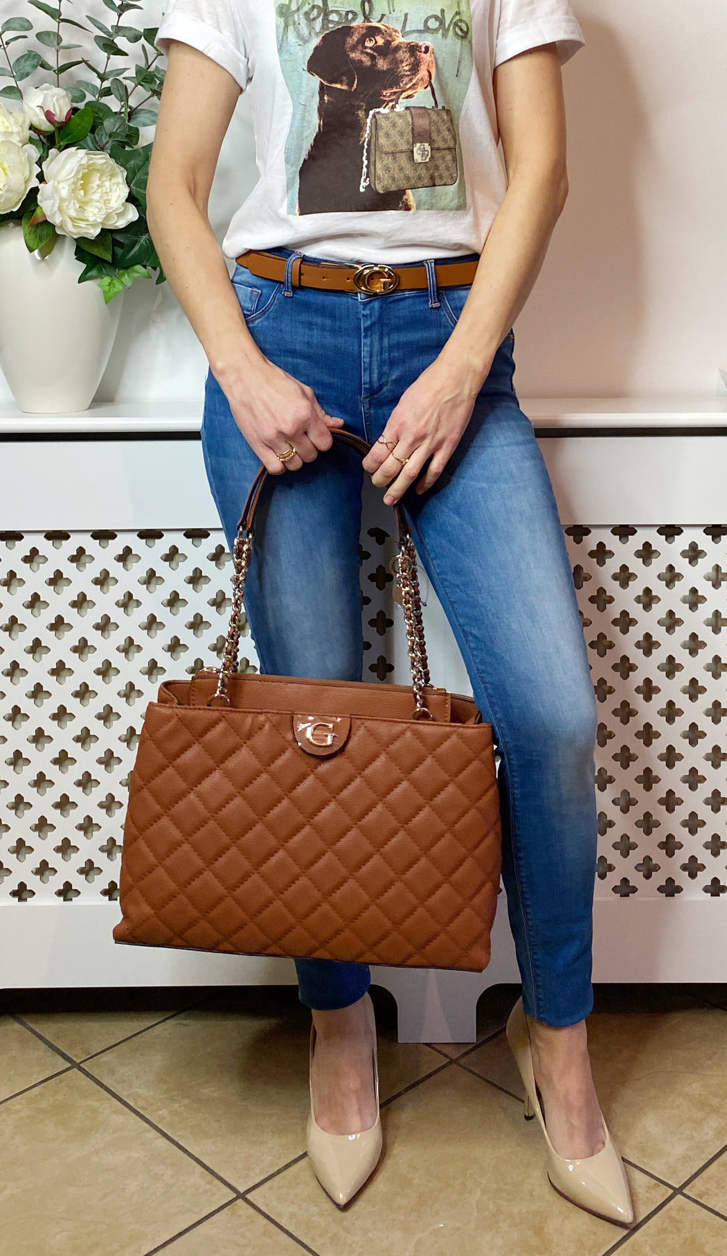 BW7590VIN25 Cognac pagina guess belt