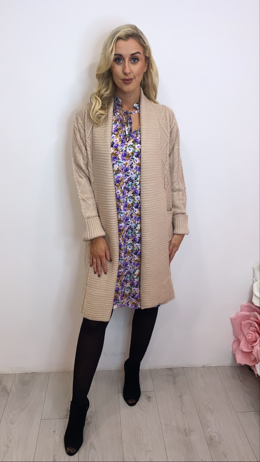 Love669 sale purple floral dress
