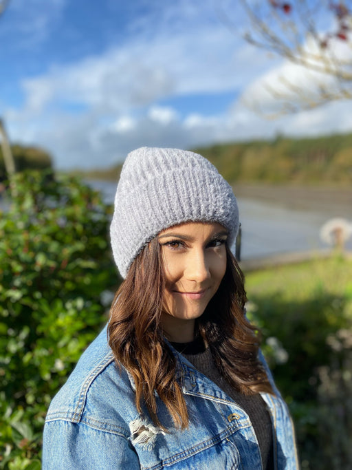 Grey Vicky beanie