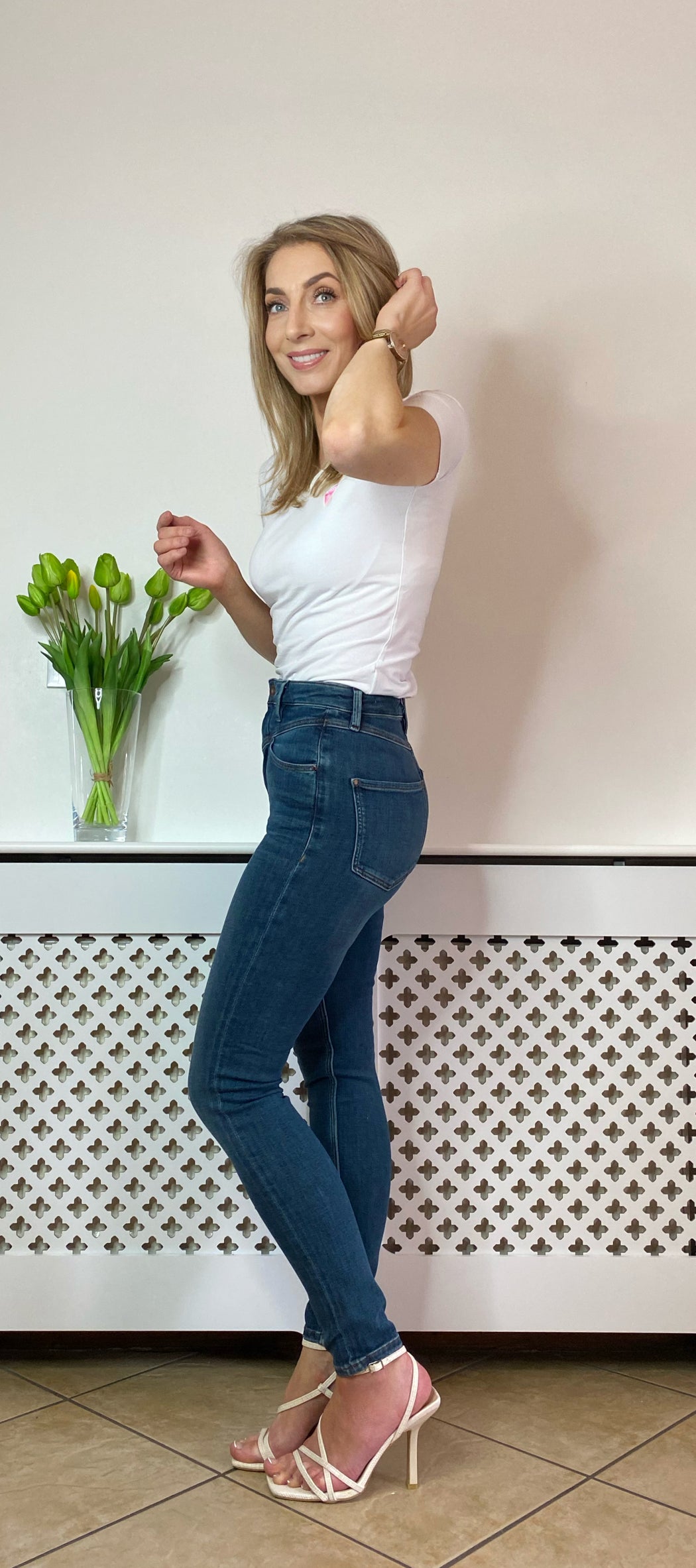 Ntup Guess super high Capri skinny