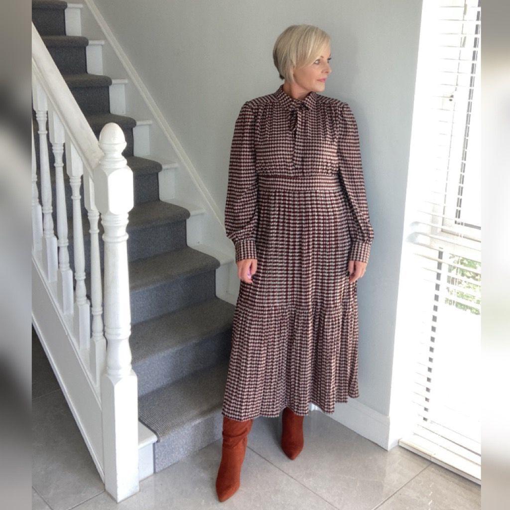 Dalliance traffic navy print dress sale