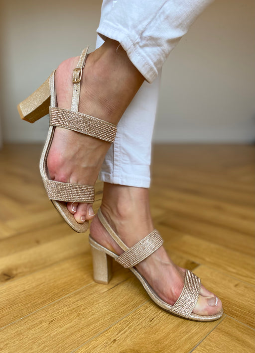 Rose gem millhouse heels